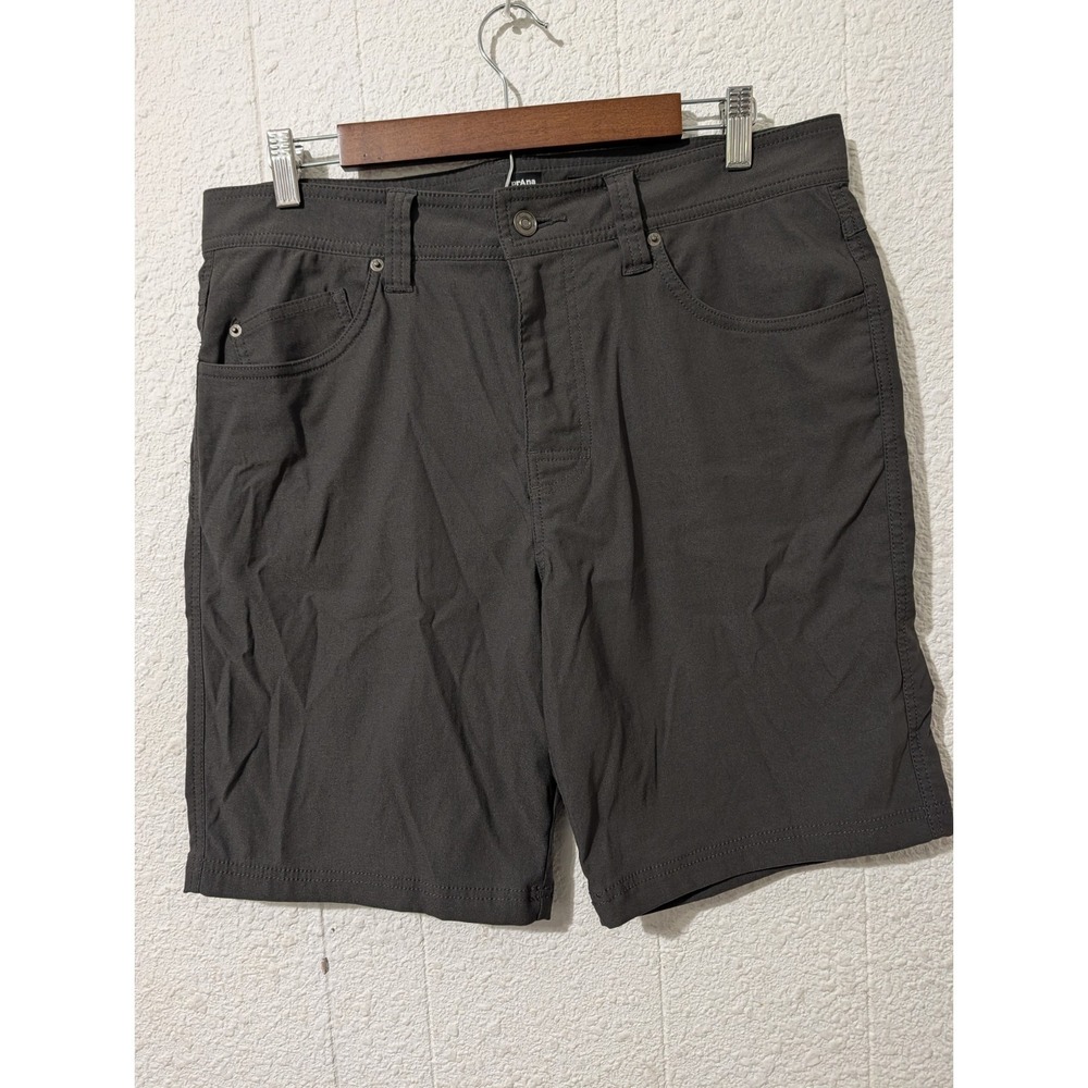 Prana Shorts, Mens, 33, Green, Standard Fit